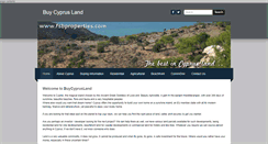 Desktop Screenshot of buycyprusland.com