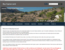 Tablet Screenshot of buycyprusland.com